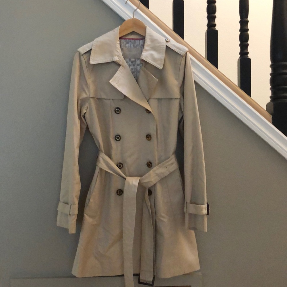 Banana Republic Tan Trench Coat